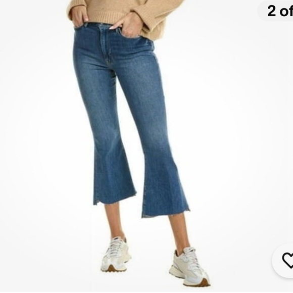 Frame Denim Women's Cropped Blue Jeans- 25 - Picture 2 of 7